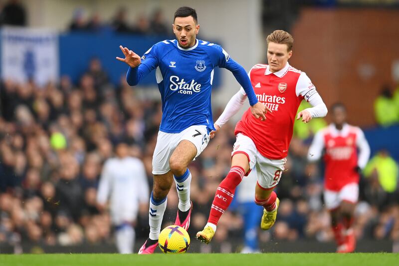 Dwight McNeil - 8, His defensive work to help out the full-back was superb. Also made a good drive forward before seeing his shot blocked and delivered a great cross for Doucoure’s chance. His set piece deliveries were brilliant throughout and he provided the assist for Tarkowski.

Getty