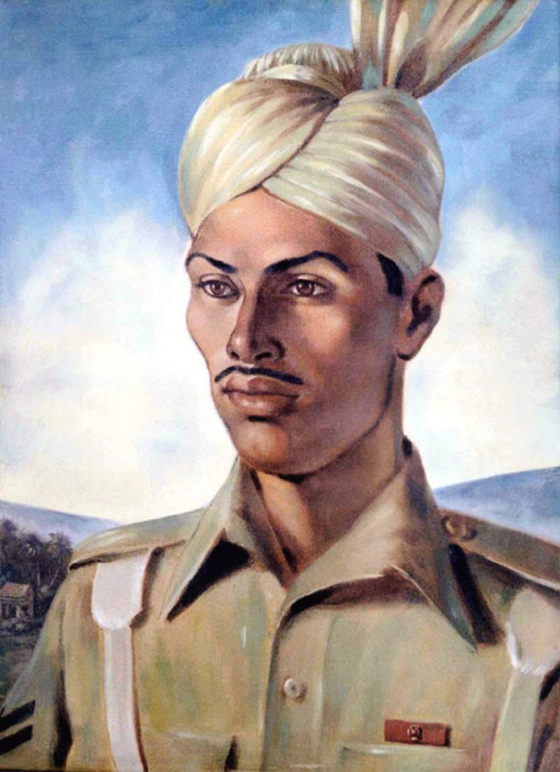 Naik Fazal Din – 10th Baluch Regiment, British Indian Army. Alamy