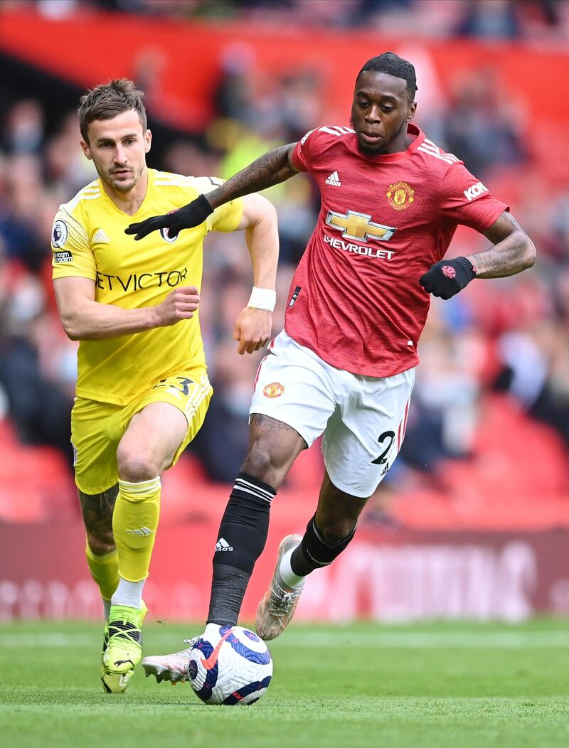 Aaron Wan-Bissaka - 7: Looping early cross for Pogba in front of the 10,000 crowd and got plenty of space and opportunity to attack on the right. Pulled in towards the goal and left Bryan free to equalise after and gave away a free-kick in a dangerous area in last couple of minutes. AP