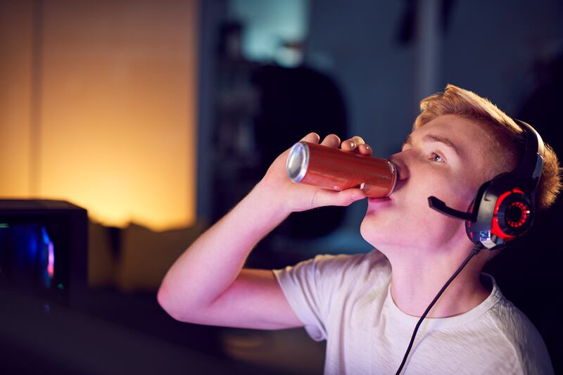 Caffeinated energy drinks are often marketed at young people. Getty Images