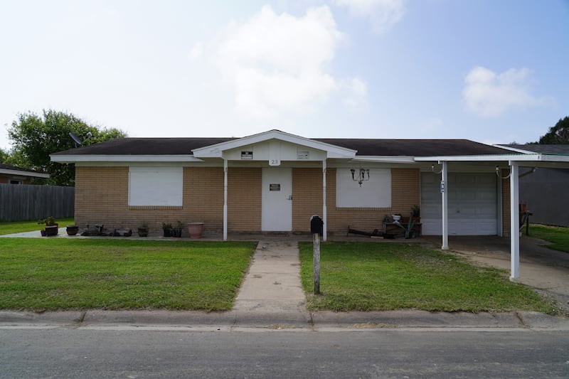 A shuttered home in Boca Chica. Elon Musk, the world's richest person, lives in the tiny unincorporated village. 