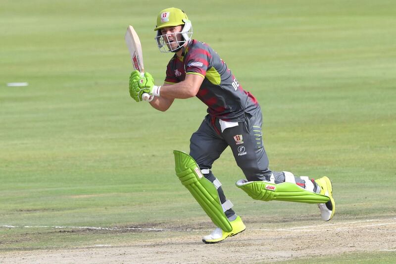 PRETORIA, SOUTH AFRICA - DECEMBER 05: AB de Villiers of the Tshwane Spartans during the Mzansi Super League match between Tshwane Spartans and Paarl Rocks at SuperSport Park on December 05, 2018 in Pretoria, South Africa. (Photo by Lee Warren/Gallo Images/Getty Images)