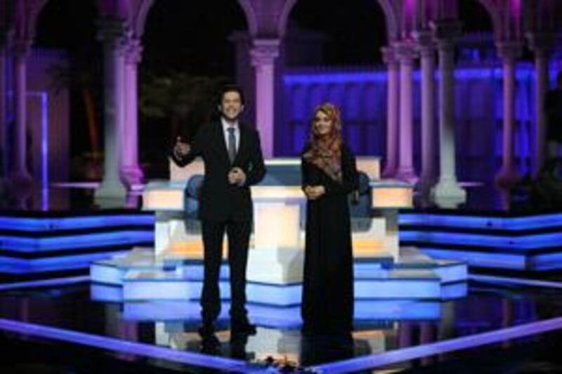 Soap operas and poetry contests are the biggest draws on Middle Eastern TV.