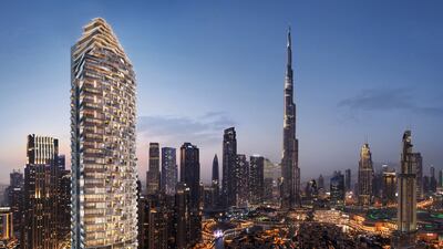Dar Al Arkan's W Residences is currently under construction in Downtown Dubai. Photo: Dar Al Arkan