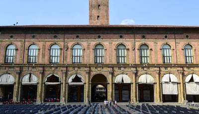 The Teatro Communale di Bologna reflects the city’s most famous architectural achievement. Photo: Ronan O'Connell
