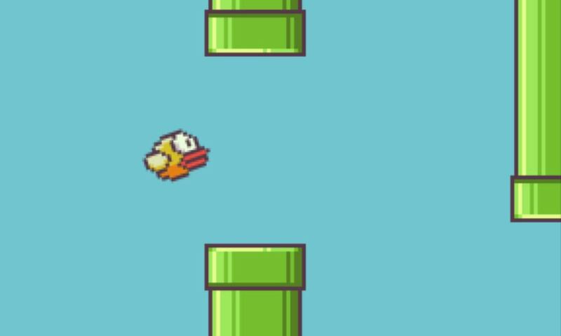 No 8. The incredibly simple, but monstrously difficult Flappy Bird. What was your highest score?