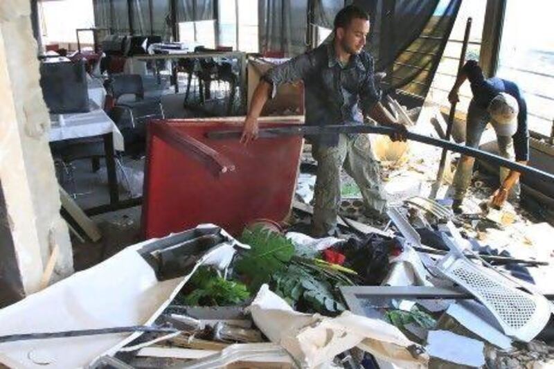 The Nocean restaurant, which serves alcohol, is the latest establishment to be bombed in Tyre. Its owner, Mohammed Safieddine, says the bombers were targeting tourism and had "killed the city".