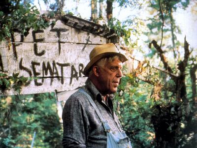 Editorial use only. No book cover usage.
Mandatory Credit: Photo by Moviestore/REX/Shutterstock (1607373a)
Pet Sematary,  Fred Gwynne
Film and Television