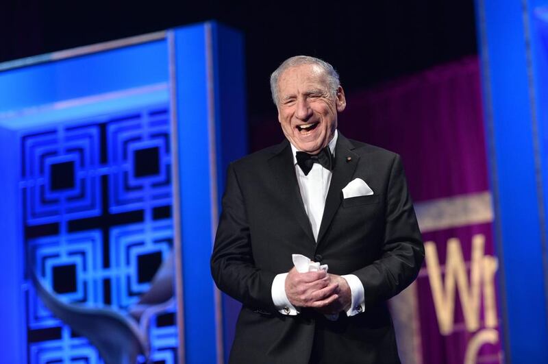 Mel Brooks is an American comic, actor and director. AFP 