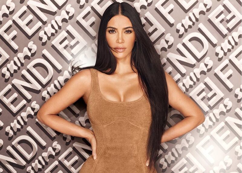 Kim Kardashian launches Skims x Fendi collaboration