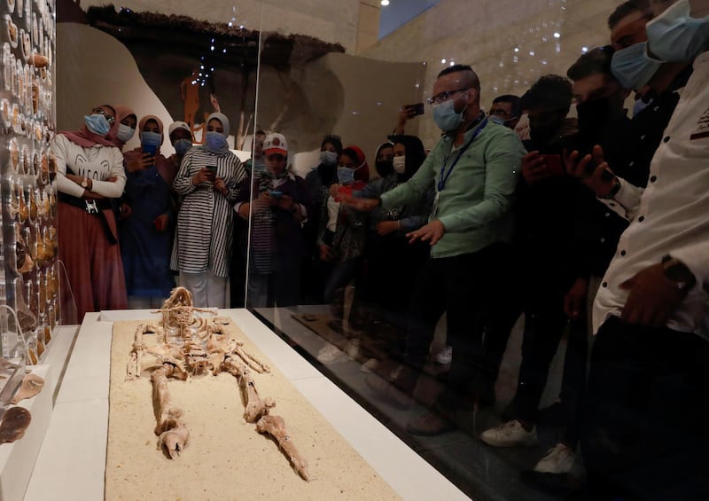 The remains of the pharaohs will now be on permanent display at the museum. Reuters
