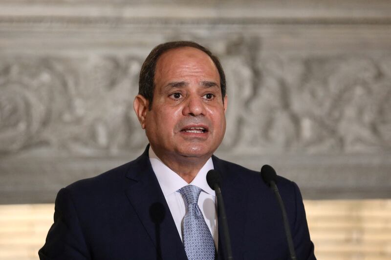 Egyptian President Abdel Fattah El Sisi was among the leaders that denounced the attacks. Reuters