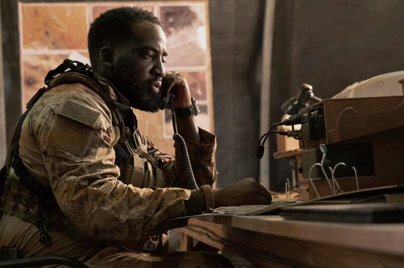 Shamier Anderson in the new Apple TV+ series 'Invasion'. The show premieres on Friday. Photo: Apple TV+