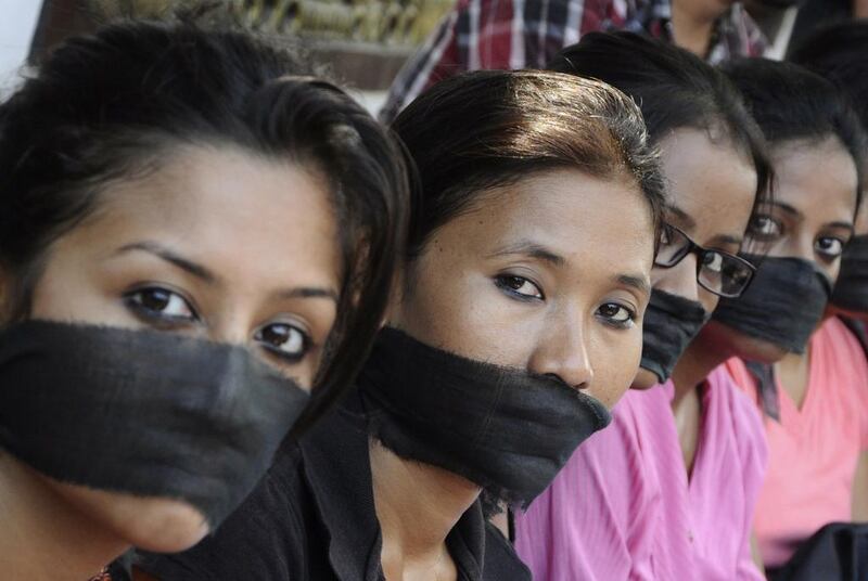Any crime against a woman is a crime against us all. Photo: Utpal Baruah / Reuters

