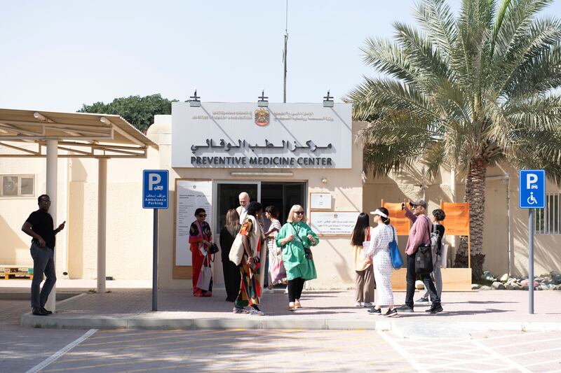 Sharjah Biennial 15 is being hosted by five cities and towns across Sharjah. Pictured here is the Old Al Dhaid Clinic, which is one of the sites Sharjah Art Foundation has taken over and repurposed for the event. All photos: Sharjah Art Foundation unless mentioned otherwise