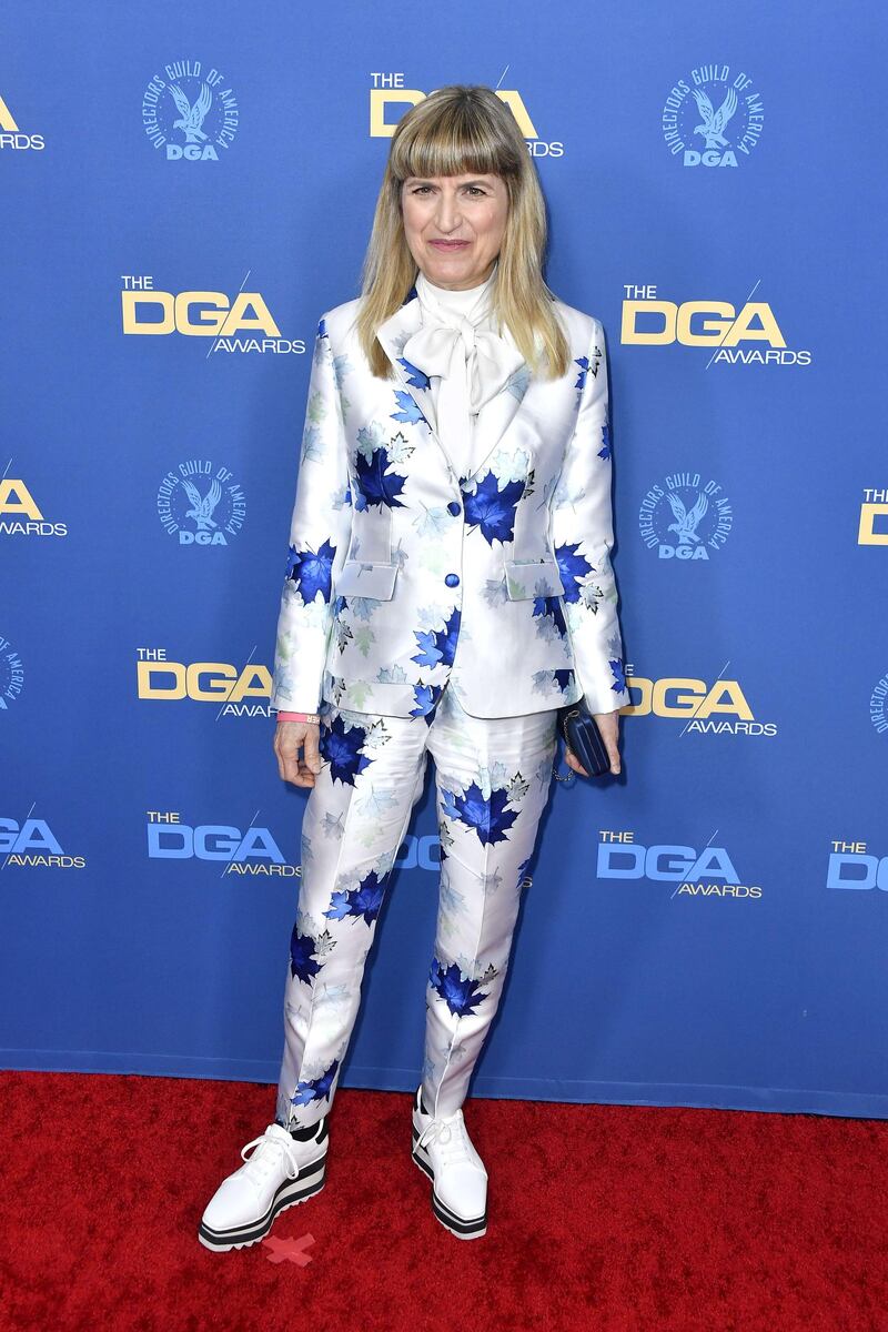 Catherine Hardwicke arrives for the 72nd Annual Directors Guild of America Awards in Los Angeles on January 25, 2020. AFP