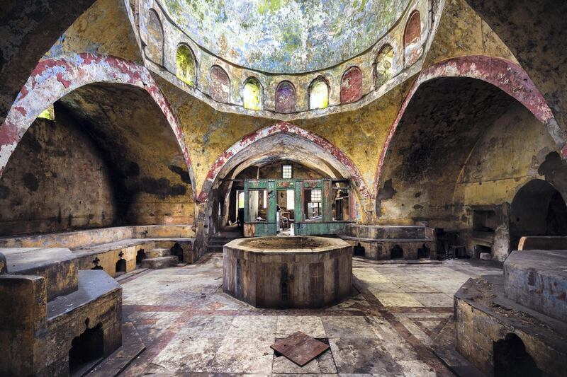 EXFOLIATE | A FORMER TURKISH HAMMAM
Since the 16th century, Turkish bath houses have been popular places to wash and relax in Lebanon. But thirty years ago, due to the civil war shut most of them down. Courtesy: James Kerwin