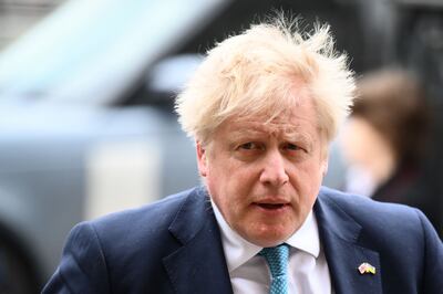 Britain's Prime Minister Boris Johnson will outline the UK's new energy security strategy in the coming days. AFP