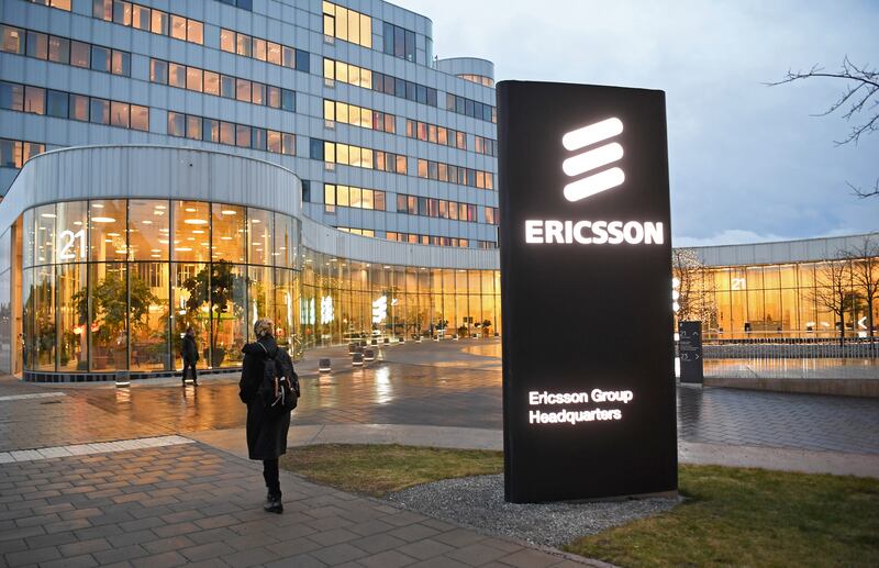 Ericsson headquarters in Stockholm, Sweden. Its CEO, Borje Ekholm, said it had identified 'unusual expenses dating back to 2018'. Photo: EPA