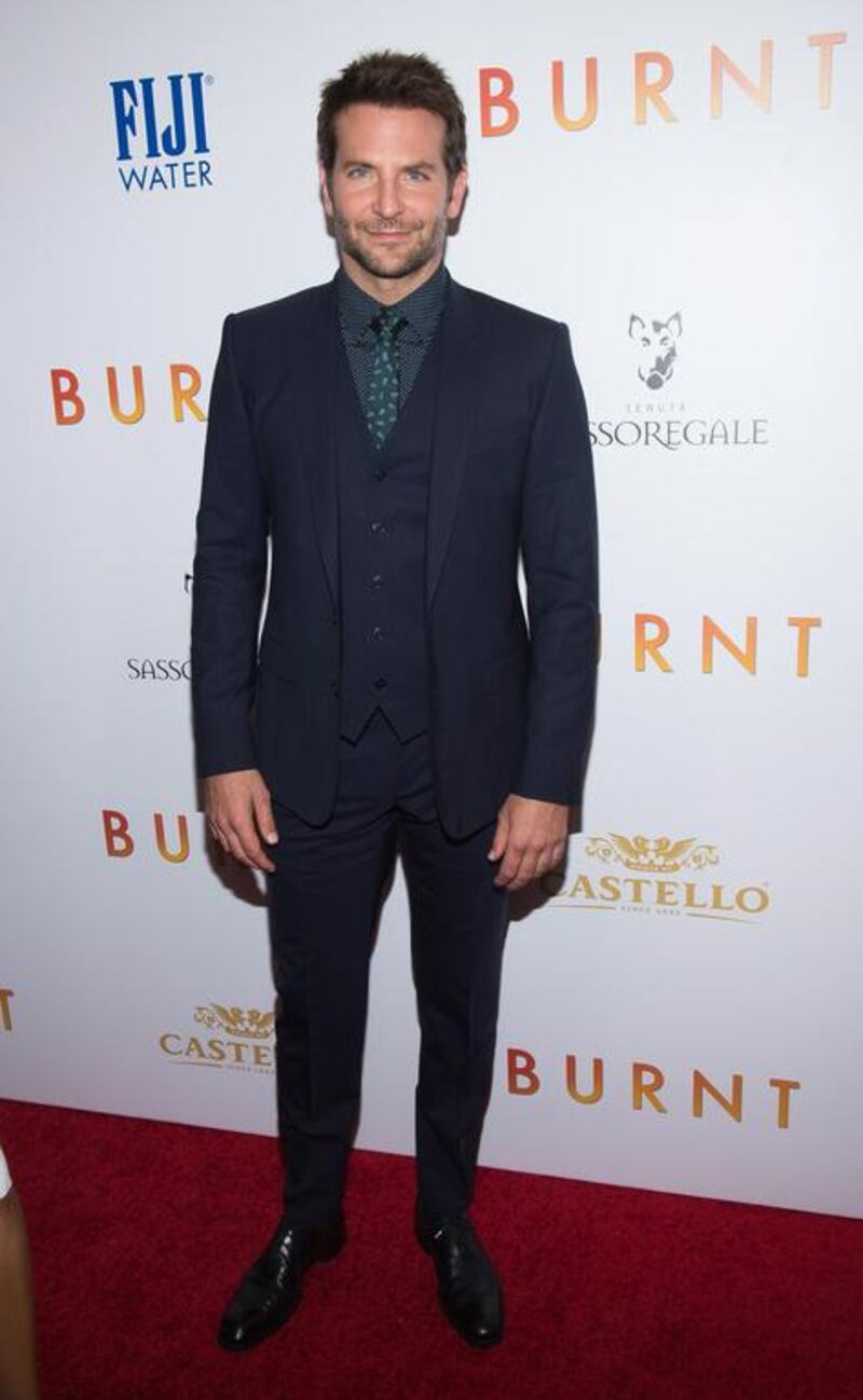 Bradley Cooper attends the premiere of Burnt at the Museum of Modern Art in New York. Charles Sykes / Invision / AP