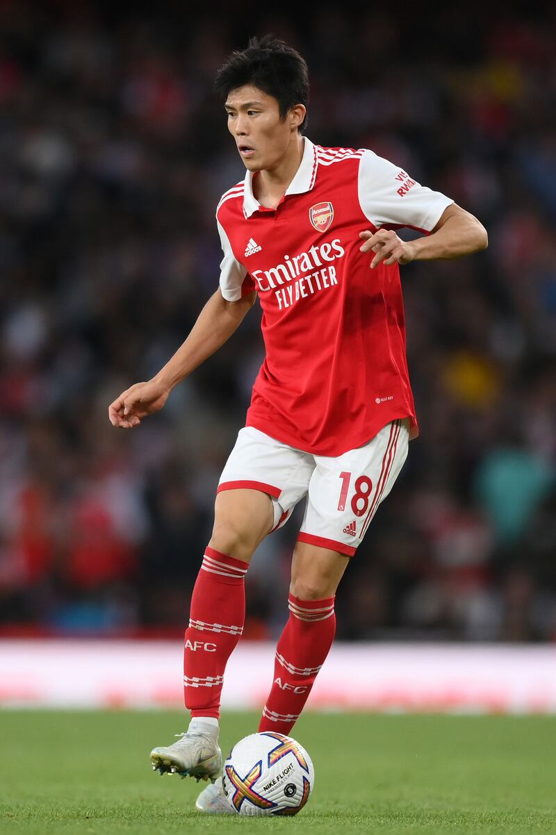 Takehiro Tomiyasu, £55,000 a week. Getty