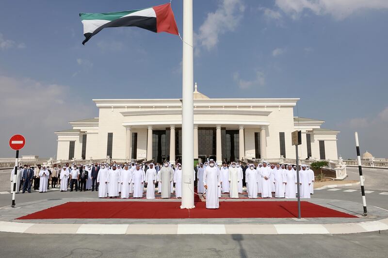 The Ministry of Justice, Courts and Federal Prosecutions mark Commemoration Day in 2021.