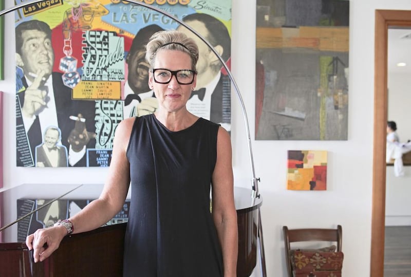 Judith Hobby created her fashion line in hopes of bringing stylish designs into the homes of Dubai residents at an affordable price. Lee Hoagland / The National