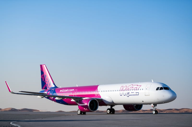 The new additions bring the Wizz Air Abu Dhabi to full capacity after travel restrictions were eased in the UAE capital. Photo: Wizz Air