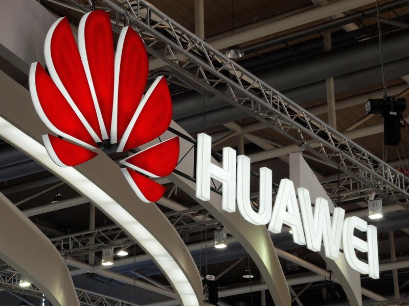 epa07574132 (FILE) - An image of the company logo of the Chinese IT company and service provider Huawei, at the CeBit trade fair in Hanover, 06 March 2012 (reissued 16 May 2019). According to media reports on 16 May 2019, the US Commerce Department added Huawei Technologies Co Ltd. to the Bureau of Industry and Security (BIS) Entity List, which prohibits the company from obtaining technology from US firms without explicit government approval. The decision was made on national security grounds, as US has accused Huawei, a Chinese telecommunications firm, of potentially conducting espionage on behalf of the Chinese government with the implementation of its 5G network.  EPA/MAURITZ ANTIN