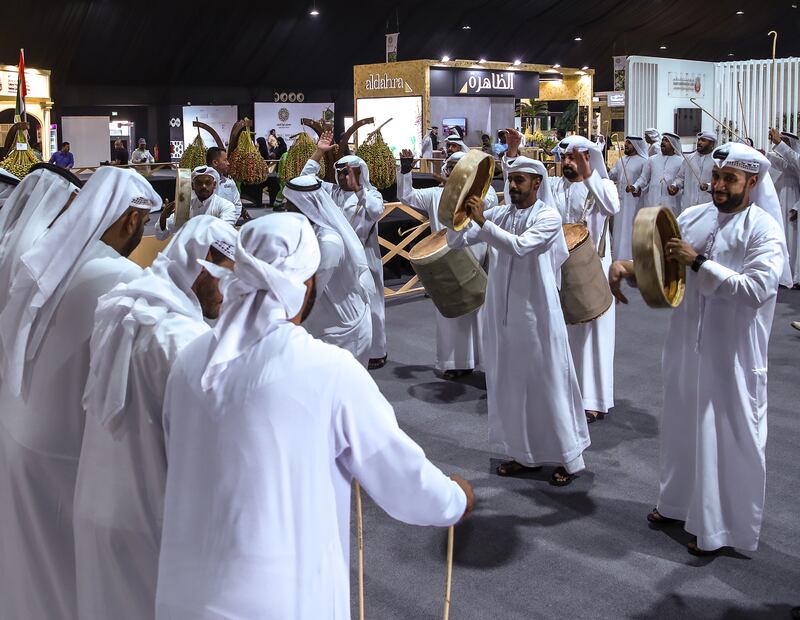 Emirati heritage is celebrated with performances of traditional music at the festival