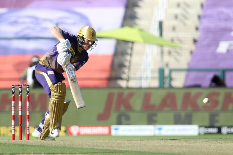Eoin Morgan captain of Kolkata Knight Riders plays a shot during match 35 of season 13 of the Dream 11 Indian Premier League (IPL) between the Sunrisers Hyderabad and the Kolkata Knight Riders at the Sheikh Zayed Stadium, Abu Dhabi  in the United Arab Emirates on the 18th October 2020.  Photo by: Vipin Pawar  / Sportzpics for BCCI