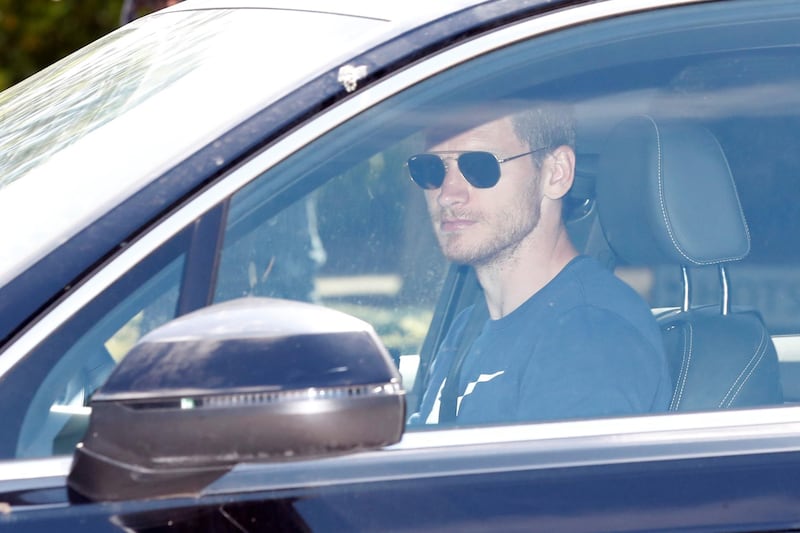 Tottenham Hotspur's Jan Vertonghen arrives for training at the Tottenham Hotspur training centre in north London. Reuters