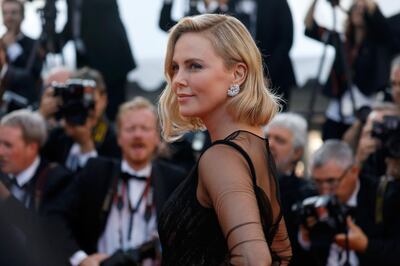 CANNES, FRANCE - MAY 23:  Actor Charlize Theron attends the 70th Anniversary of the 70th annual Cannes Film Festival at Palais des Festivals on May 23, 2017 in Cannes, France.  (Photo by Tristan Fewings/Getty Images)