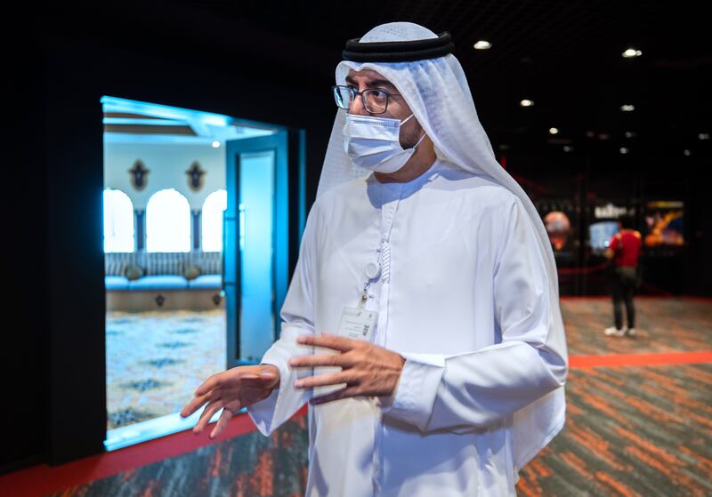 Omar Al Yazeedi, director of research, development and training at the National Centre of Meteorology, has said the dome will help to enhance the centre's educational efforts.
