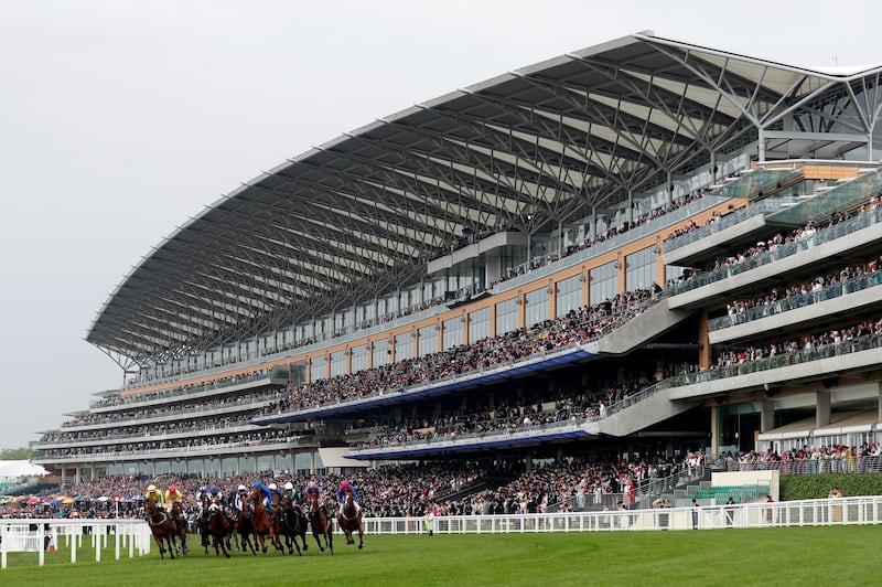 General view during of the Queen's Vase race on Day 2 of Royal Ascot. Reuters
