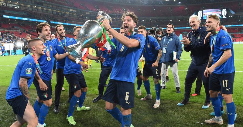 Manuel Locatelli - was one of the star finds for Euro 2020 winners Italy, scoring twice in the 3-0 win over Switzerland in the group phase. Sassuolo are holding out for £35 million for the midfielder, 23,  who played in five out of the seven games as Italy went all the way to clinch the title with a shoot-out victory over England in the final. Arsenal face competition from Juventus, who have offered €30m but as a loan for the 2021/22 season and and obligation to buy next summer.