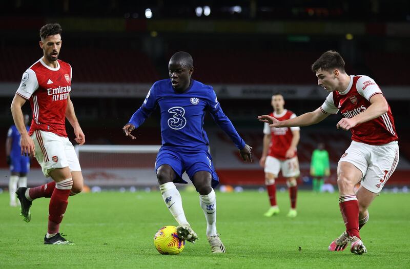 N’Golo Kante – 4: The odd misplaced pass, which was uncharacteristic, and then a needless foul that set up Xhaka’s free-kick. Subbed off on 73 minutes. EPA