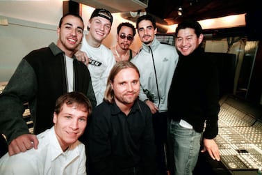 Mega producer, Max Martin, back in 1998. Since breaking out in the '90s, Martin has worked with everyone from Britney Spears to Taylor Swift and Katy Perry. Rex