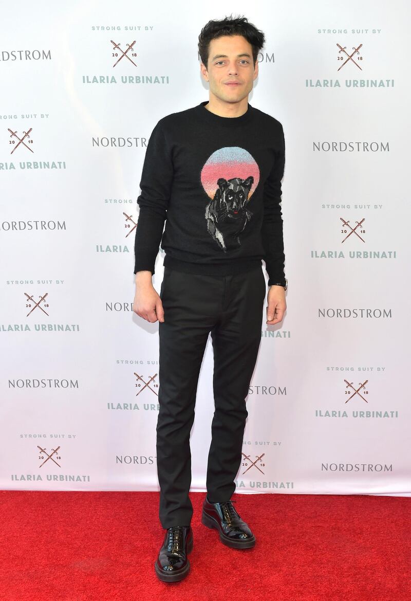 LOS ANGELES, CA - APRIL 26: Rami Malek attends Strong Suit by Ilaria Urbinati Launch Party at Nordstrom Local in Los Angeles on April 26, 2018.  (Photo by Donato Sardella/Getty Images for Nordstrom)
