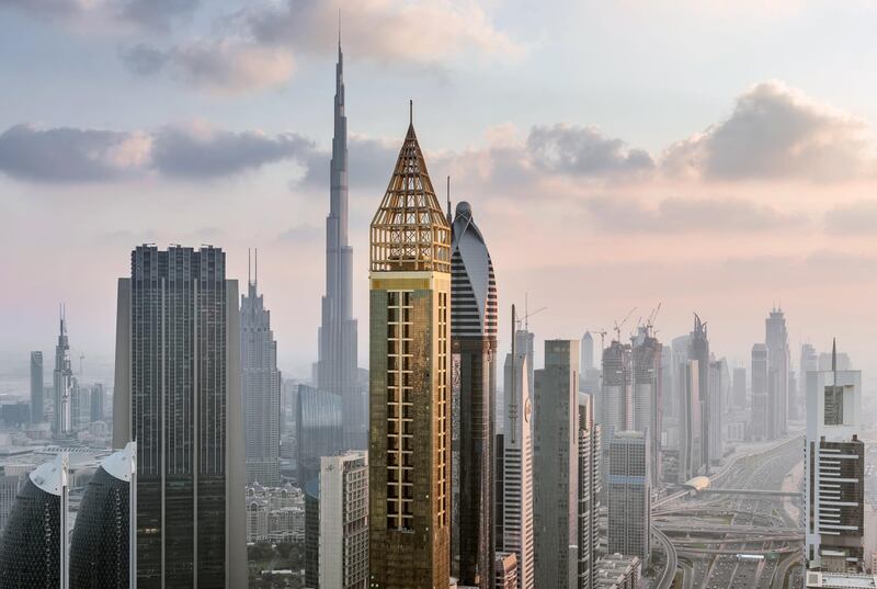 The 356m high Gevora Hotel is now the world's tallest hotel, just edging out JW Marriot Marquis