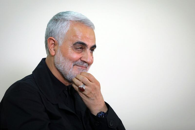 In Syria, Suleimani served as commander-in-chief of Iran’s operations in support of Bashar Al Assad’s regime. AFP