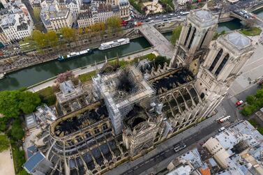  French activist group has filed a lawsuit over health threats from toxic lead released in Notre Dame Cathedral's devastating fire. Hundreds of tons of lead melted when the April fire destroyed the cathedral's roof and spire, and exceptionally high lead levels were later recorded in the surrounding air. AP