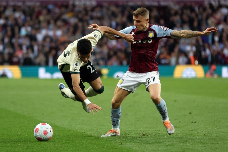 Lucas Digne – 6. The Frenchman sent in the cross that led to Luiz’s opening goal. His attacking play was impressive but he was in no-man’s land when Mane scored the winner.
Action Images
