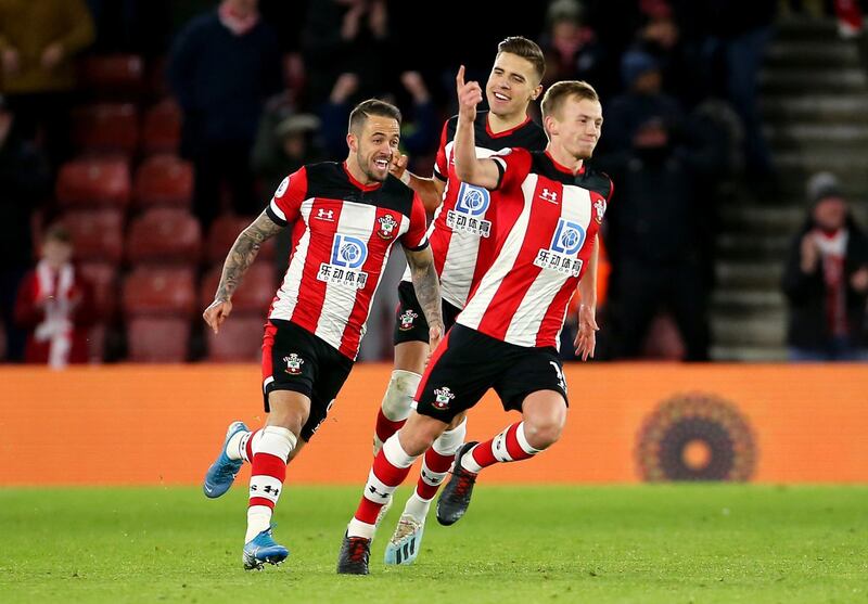 Centre midfield: James Ward-Prowse (Southampton) – Was Southampton’s best player against Watford even before his inch-perfect free kick clinched a comeback victory. PA