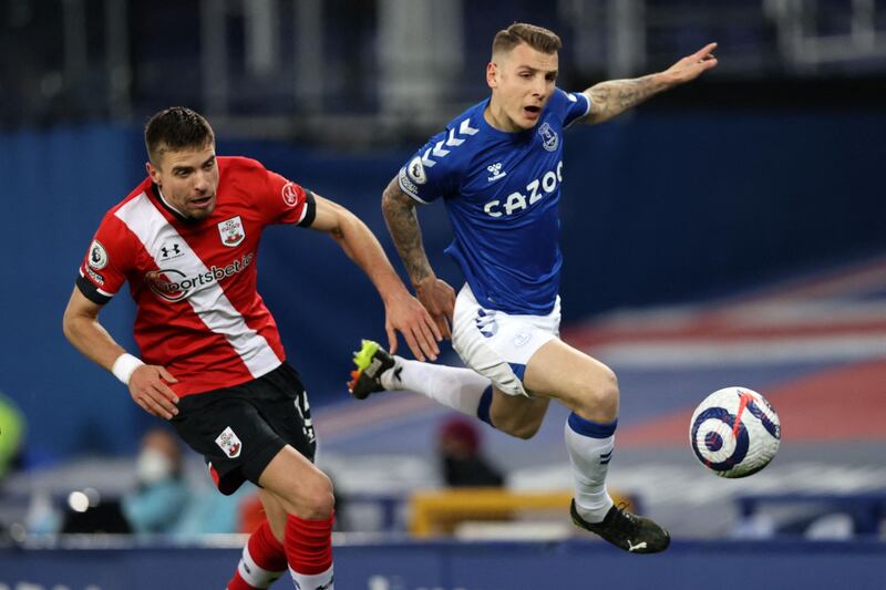 Jan Bednarek 4 – Made a key block when Everton broke free before half-time, but he looked like a centre-back playing as a full-back. He was a weak link, and Everton tried to exploit it. AFP