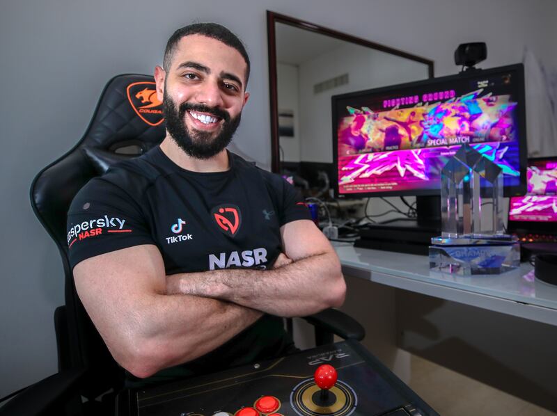 The Abu Dhabi gamer's Street Fighter journey began at the age of 14