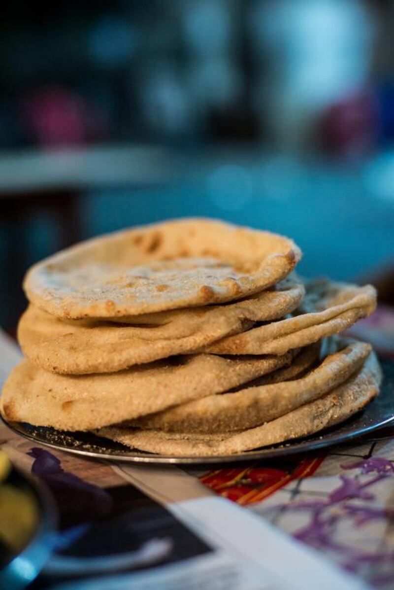 Mahrous usually serves people from the neighbourhood and usually waits on about 5 tables or so, but during Ramadan, it can serve up to 30 tables as people from the wealthier districts such as Zamalek and Mohandiseen come here for suhoor. . David Degner for The National