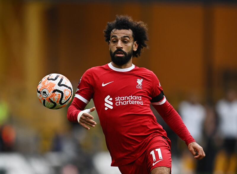 Liverpool attacker Mohamed Salah. Reuters