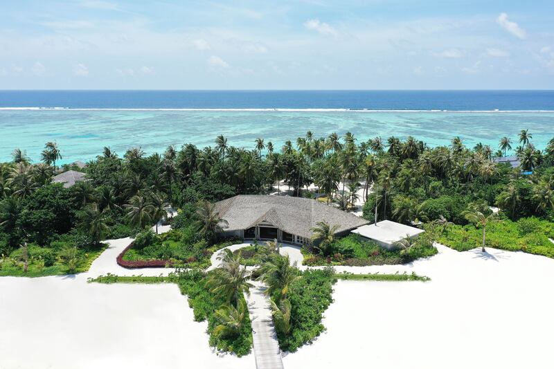 The property is located in the Lhaviyani Atoll.