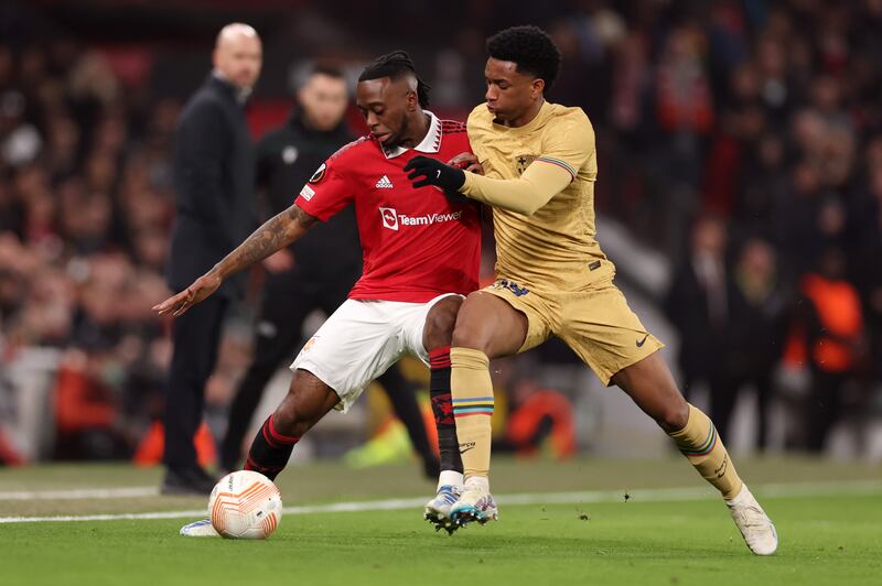 Aaron Wan-Bissaka 8 - Everywhere in the first 10 minutes – on the left and the right – and he even came inside to help midfield. His foul led to Fernandes being booked, but continued to be a threat from right back. Getty 